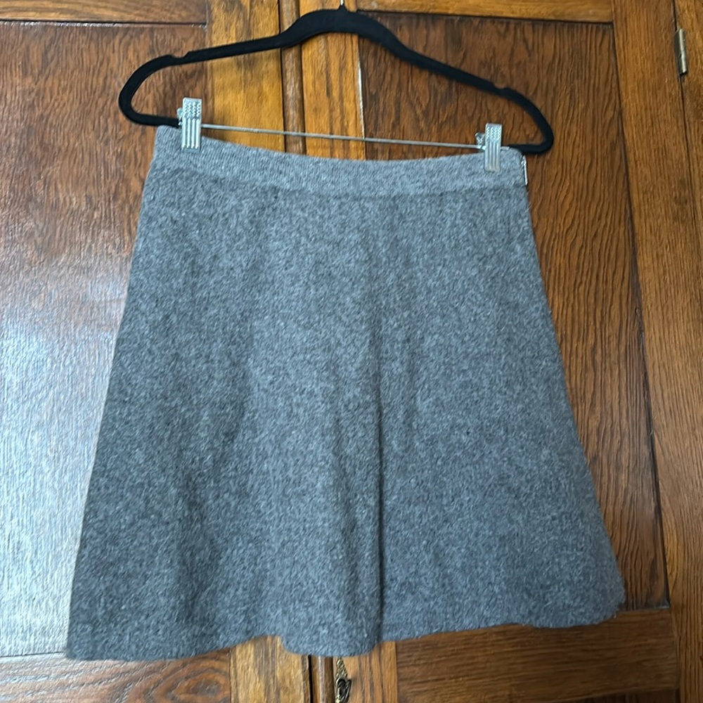 Tahari Wool Blend Mini Skirt